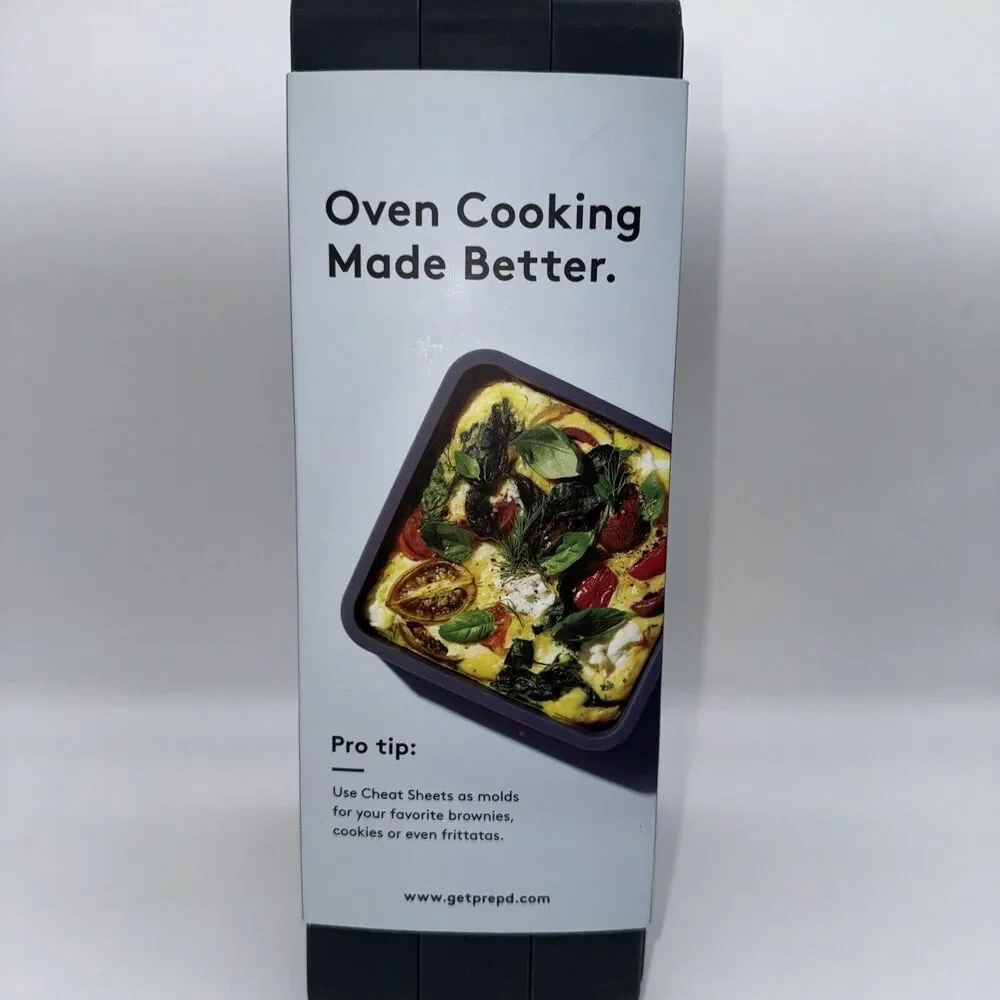 Prep'd Cheat Sheets - Original Sheet Pan Dividers &‎ Pan (4 Dividers)